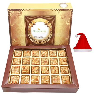 Ghasitaram Gifts Christmas Gifts - Roasted Almond Bites 24 pcs Box
