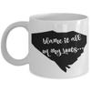 Blame it all on my roots, South Carolina coffee mugs, South Carolina born and raised, South Carolina pride gift, South Carolina state gift view 1