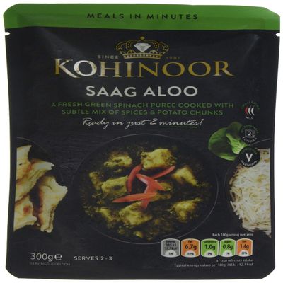 Kohinoor Saag Aloo, 300 G, Pack Of 6