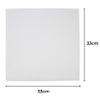 A Set of White Paper Napkins 33 x 33 cm - Napkin Paper 1 Thickness (1000) view 3