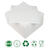 A Set of White Paper Napkins 33 x 33 cm - Napkin Paper 1 Thickness (1000) view 4