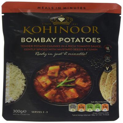 Kohinoor Bombay Potato, 300 g, Pack of 6