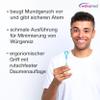 wellsamed TongueCleaner Expert Mini Tongue Scraper Slim Design Minimizes Gag Irritation Tongue Cleaning Works Against Bad Breath view 2