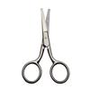 Motanar Professional Safety Grooming Scissors for Personal Care, Facial Hair Removal and Ear Nose Eyebrow Trimming Stainless Steel Fine Straight Tip Scissors Men view 3