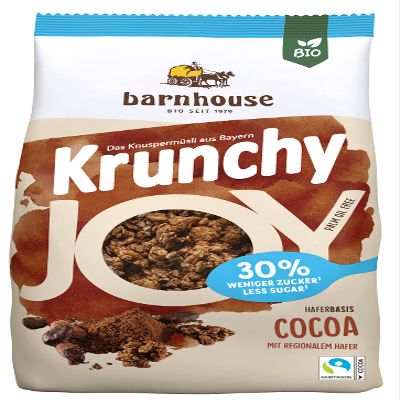 Barnhouse - Krunchy Joy Cacao, Organic (375 g)
