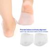 1 Pair of Metatarsal Gel Pads, Foot Pads, Soft Silicone Gel Correction Arch Pads, Comprehensive Elastic Bandage Arch Flat Foot Orthotics Massage Pad Insoles Foot Sleeves view 2