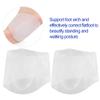 1 Pair of Metatarsal Gel Pads, Foot Pads, Soft Silicone Gel Correction Arch Pads, Comprehensive Elastic Bandage Arch Flat Foot Orthotics Massage Pad Insoles Foot Sleeves view 3