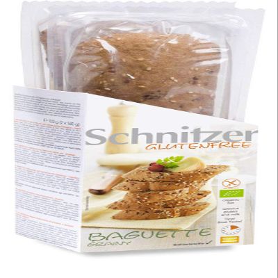 Schnitzer GLUTENFREE Bio Baguette Grainy 5 x 320 g Boxes