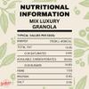 Sunburst Snacks Luxury Granola Mix With Nuts, Coconut and Sultanas, Crunchy and Flavourful Breakfast, Resealable and Recyclable Pouch, 500g view 2