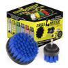 Drill Brush - Scrub Brush - Drill Brush Attachment - Cleaning Brush for Drill - Drill Brush Power Scrubber - Drill Brush Set - Boat Accessories - Hull Cleaner - Boat - Kayak - Canoe - Carpet Cleaner view 1