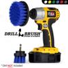 Drill Brush - Scrub Brush - Drill Brush Attachment - Cleaning Brush for Drill - Drill Brush Power Scrubber - Drill Brush Set - Boat Accessories - Hull Cleaner - Boat - Kayak - Canoe - Carpet Cleaner view 4