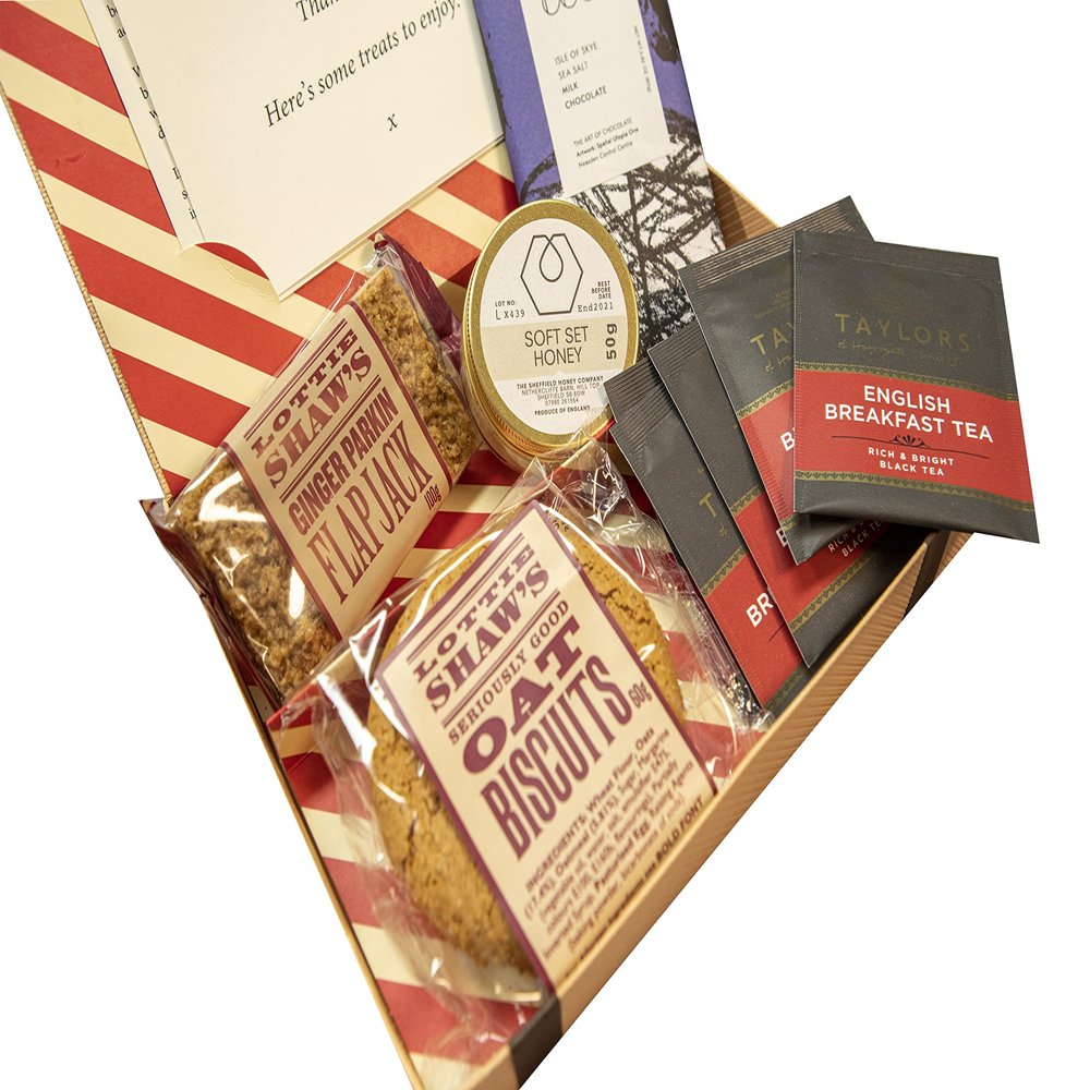 Best of The North Letter Box Hamper - for Friends & Family who Love Yorkshire & Northern Produce - Simple delivery Through The Letter Box