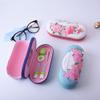 Onwon 2-in-1 Glasses Case Len Case & Eye Glasses Double Layer Storage Case with Mirror - Fresh Creative Double Sided Portable Design Perfect for Home, Office and Travel (Red) view 4