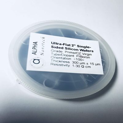 Alpha Nanotech Prime-Grade Silicon Wafer (2 Inches /50.8 mm) (Qty: 10 pcs)