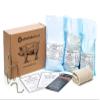 Weschenfelder Curing Starter Kit, 1kg Dry Bacon Cure, 1kg Salt Beef Cure, 1kg Ham Quickcure with Hooks, Muslin Cloth and Recipes view 1