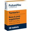 Turmeric+ Supplement  28 Turmeric Tablets 30x More Absorbable  Curcumin Tablet Patented Meriva Formulation with Vitamins C  Turmeric Tablets for Bones, Joints & Muscles by FutureYou Cambridge view 1