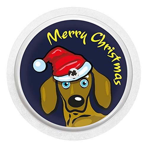 2X Christmas Dackel - Sticker Skin for Freestyle Libre sensors