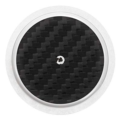 2X Carbon - Effect/Structure - Sticker Skin for Freestyle Libre sensors Color Schwarz