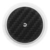 2X Carbon - Effect/Structure - Sticker Skin for Freestyle Libre sensors Color Schwarz view 1