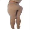 CzSalus Flat Weave Slimming Compression Leggings, 18-21 mmHg , for Lipedema-Lymphedema - Beige - XXX-Large view 2