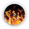 2X Flames - Sticker Skin for Freestyle Libre Sensor view 1
