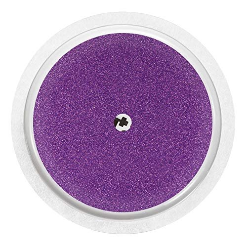 2X Purple Metallic - Glitter-Effect - Sticker Skin for Freestyle Libre sensors