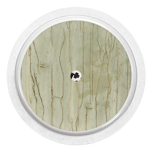 2X Wood Shabby - Sticker Skin for Freestyle Libre Sensor