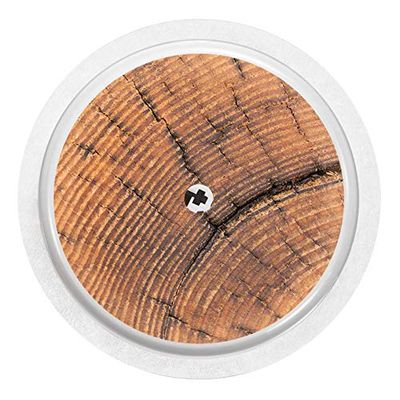 2X Wood Rustic - Sticker Skin for Freestyle Libre Sensor