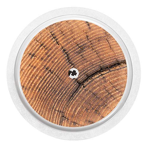 2X Wood Rustic - Sticker Skin for Freestyle Libre Sensor