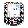 Freestyle Libre Handheld Vinyl Sticker (Neon Leopard) view 1