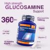 Zipvit High Strength Glucosamine Sulphate 2KCl 1500mg with Vitamin C, 12 Month Supply, Supports Bones and Cartilage Function, 360 Vegan Tablets, Joint Care Supplement for Men & Women view 4