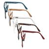 Eyekepper 5 Pairs Reading Glasses Classic Rectangular Frame Mens Womens Spring Hinges (One for Each Color, 1.25) view 3