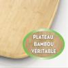 Bathroom Scale Bamboo Soft view 3
