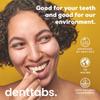 DENTTABS Teeth Cleaning Tablets with Fluorid 3 x 125 pcs. The Full-fledged Alternative to Toothpaste, Mint Vegan Plastic-Free Without preservatives. in The Original denttabs compostable Bag view 4