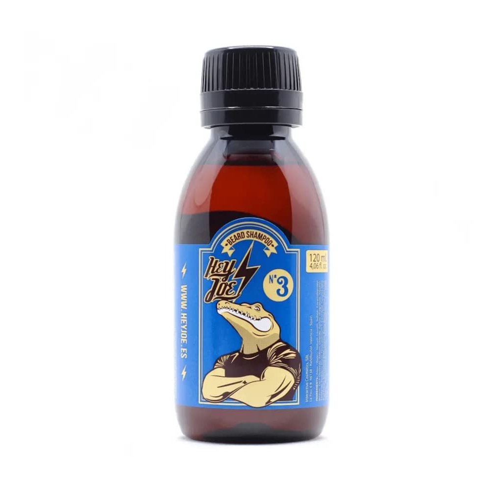 HEY JOE! - Beard Shampoo N 3 | Beard Shampoo with Melon Extract - Pack of 120 ml
