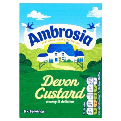Ambrosia Devon Custard 6 Servings 750g