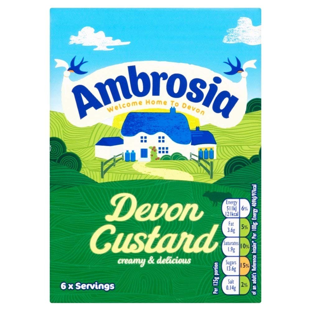 Ambrosia Devon Custard 6 Servings 750g