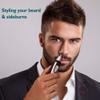 ASEOK Nose Trimmer and Ear Hair Trimmer for Men Women IPX7 Waterproof Wet/Dry Electric Nostril Nasal Hair Clippers Trimmers Remover with Vacuum Cleaning System view 2