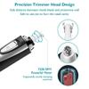 ASEOK Nose Trimmer and Ear Hair Trimmer for Men Women IPX7 Waterproof Wet/Dry Electric Nostril Nasal Hair Clippers Trimmers Remover with Vacuum Cleaning System view 4