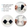 Easy@Home Wireless Tens Unit Self Stick Carbon Electrode Pads, 4 Pack 6.5 x 3 Reusable Pads - Non Irritating Design view 2