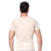BaronHong Gynecomastia Men Shapewear Zip UP Chest Binder Tummy Control Top(Nude,L) view 2