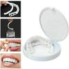1 Pair Temporary Cosmetic Teeth Denture Teeth Cosmetic Simulated Braces Upper Braces + Lower Braces, Whitening Teeth Snap Cap On Instant Comfortable Flex Perfect Veneers view 4
