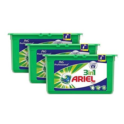 Ariel 3-in-1 Pods - Washing Liquid Capsules - 105 Washes