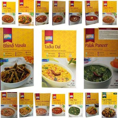 Ashoka Heat and Eat/Ready Meals-Pav Bhaji- 280G (Pack of 5)
