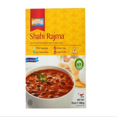 Ashoka Heat and Eat/Ready Meals- Shahi Rajma- 280G (Pack of 5)
