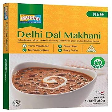 Ashoka Ready Meals Heat&Eat - Dal Makhani 280G Pack of 5