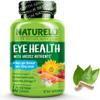 NATURELO Eye Health - AREDS 2 Formula with Lutein, Zeaxanthin, Natural Vitamin A & Vitamin E & Zinc - Best Supplement for Dry Eyes, Vision Preservation - 60 Vegan Capsules | 1 Month Supply view 1
