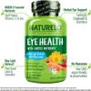 NATURELO Eye Health - AREDS 2 Formula with Lutein, Zeaxanthin, Natural Vitamin A & Vitamin E & Zinc - Best Supplement for Dry Eyes, Vision Preservation - 60 Vegan Capsules | 1 Month Supply view 4