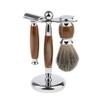 Backbayia Shaving Brush Stand Holder Stainless Steel for Men Barber Salon view 1