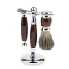 Backbayia Shaving Brush Stand Holder Stainless Steel for Men Barber Salon view 2